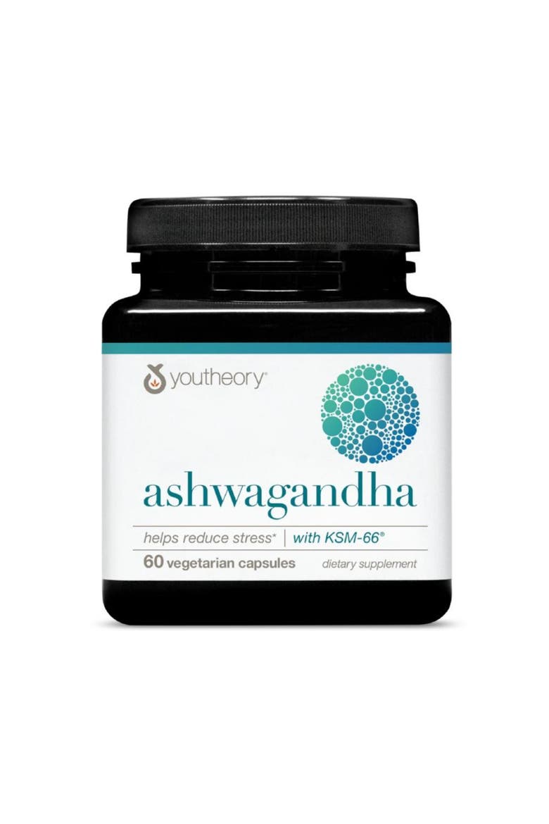 Ashwagandha Stress Support Supplement 1000 mg 60 Vegetarian Capsules, Main, color, None