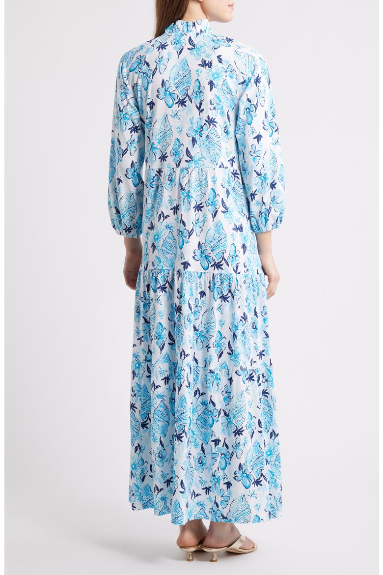 flowy red dress GEMINI DROP WAIST MESH MAXI | CULT MIA Color:Light Purple Print Mama Spring Autumn This captivating dress features Girls Long Sleeve Cotton