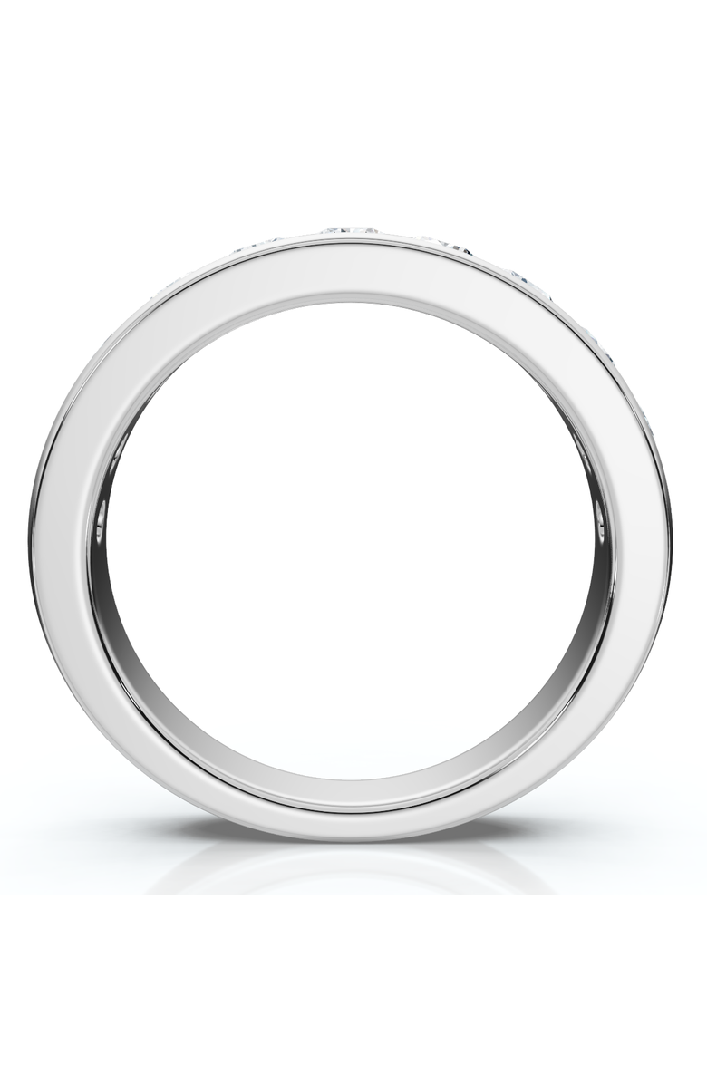 Bliss Diamond 1Ct Channel Set Diamond Wedding Ring 14k Gold or Platinum Lab Grown, Alternate, color, 14K White Gold