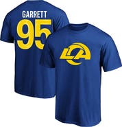 FANATICS Men's Fanatics Myles Garrett Royal Los Angeles Rams Big & Tall Player Name & Number T-Shirt