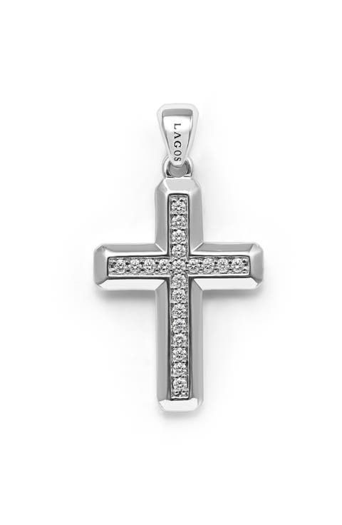Men's Anthem Diamond Cross Pendant