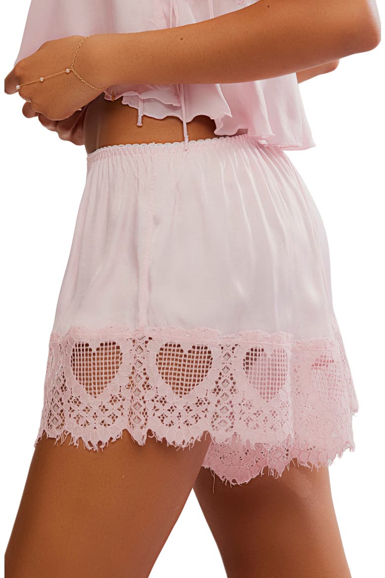 Intimately FP Sweet Love Boxer Shorts, Alternate, color, PINK RIBBONS