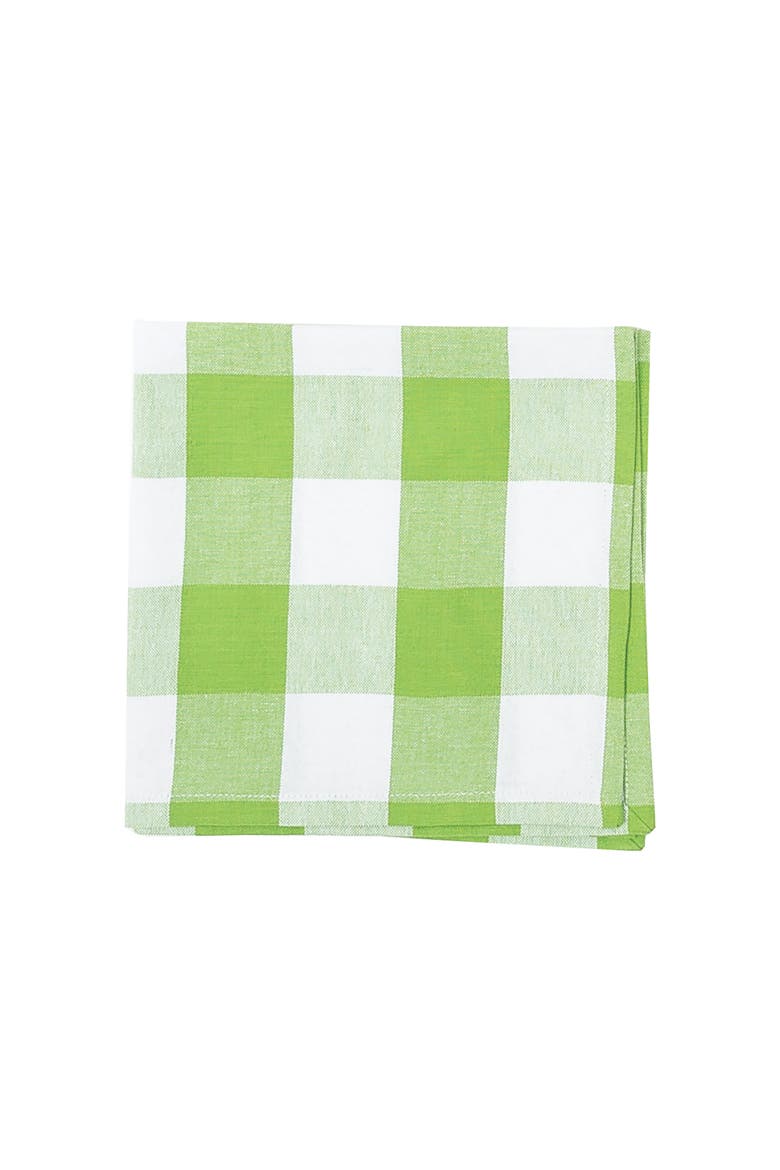 Franklin Sprout Napkin Set of 6, Main, color, Green