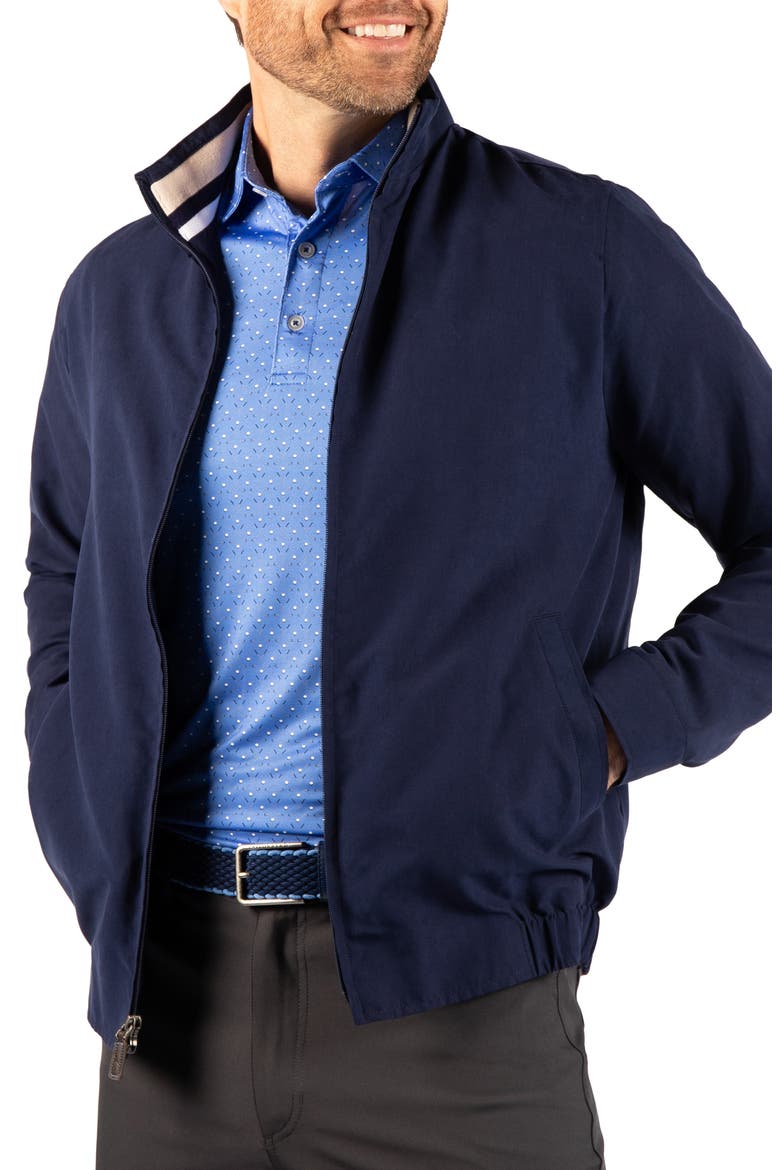Water Resistant Golf Jacket, Alternate, color, NAVY