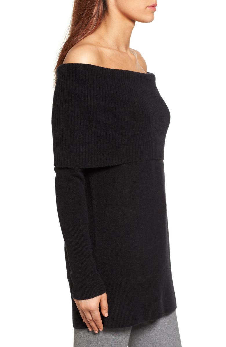 Halogen<sup>®</sup> Cashmere Off the Shoulder Sweater, Alternate, color, 