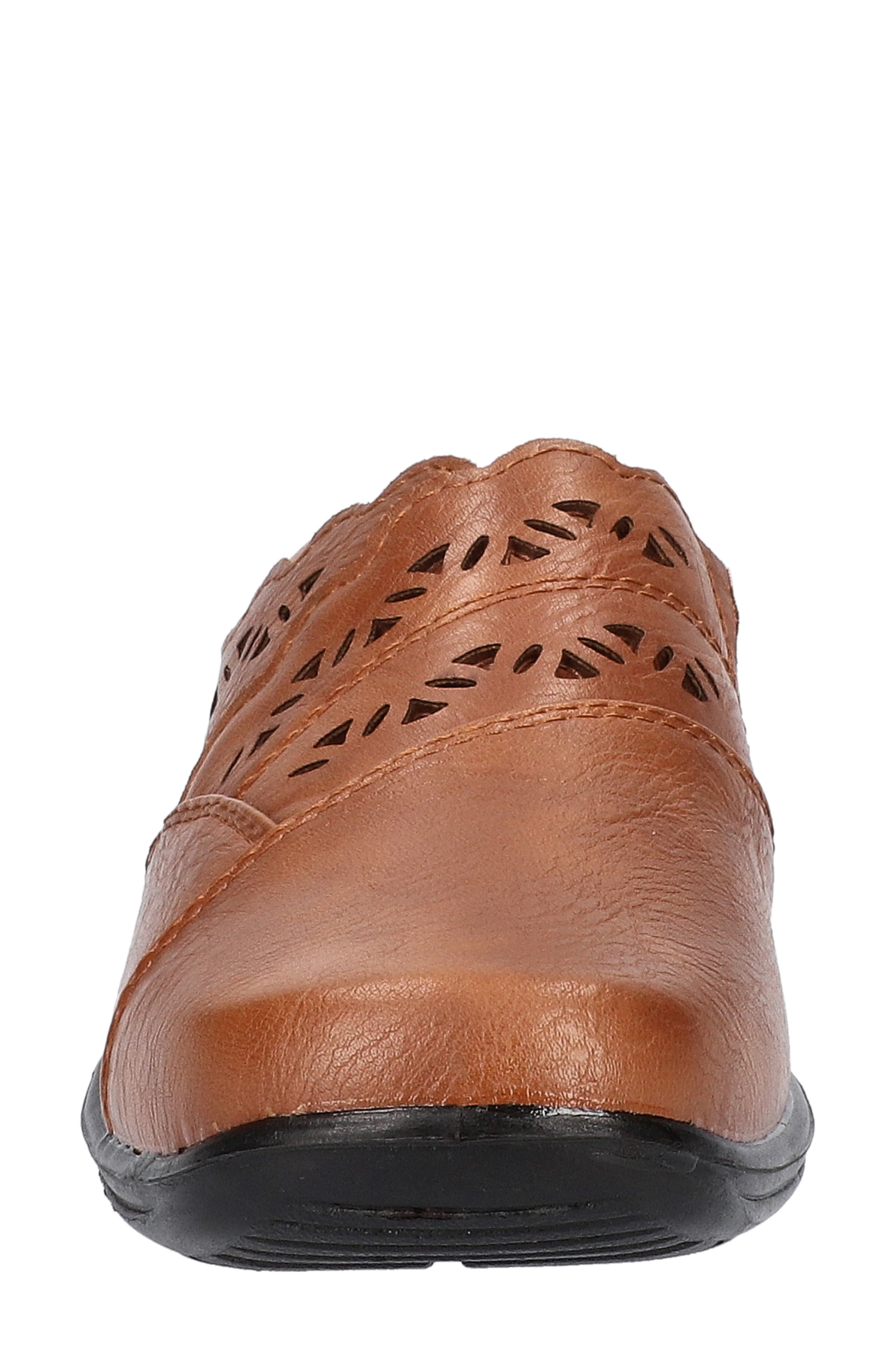 EASY STREET Forever Perforated Mule - Multiple Widths Available, Alternate, color, Tobacco