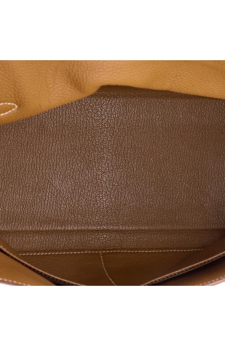 Pre-Owned Hermes Kelly Handbag Brown Togo with Gold Hardware 32, Alternate, color, Gold