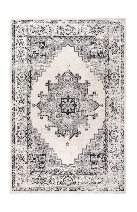 Inigo Cottage Medallion Area Rug