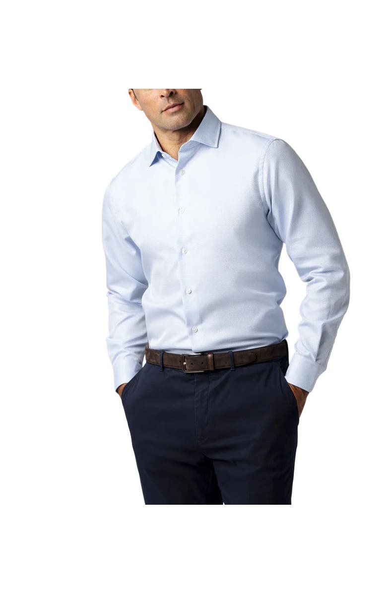 Robert Talbott Reynolds Hopsack Shirt in Classic Fit, Main, color, Blue