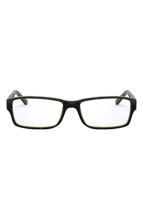 54mm Rectangular Blue Light Blocking Glasses