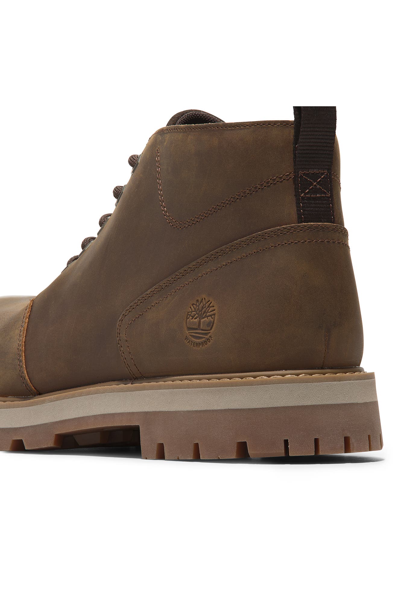 Timberland Britton Road Waterproof Boot, Alternate, color, Rust Grain