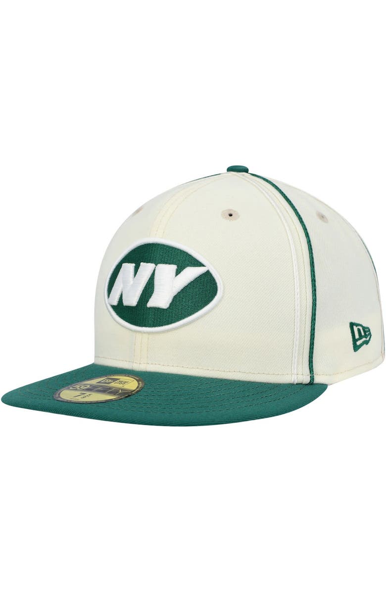 New Era Men's New Era Green New York Jets Soutache 59FIFTY Fitted Hat, Main, color, Green