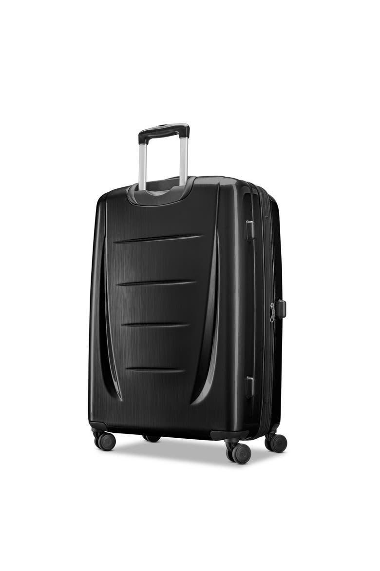 Winfield 2 Hardside Expandable 28" Large Checked Spinner Luggage, Alternate, color, Brushed Anthracite