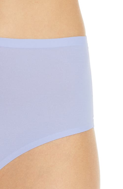Chantelle Lingerie Soft Stretch Seamless Retro Thong In Blue