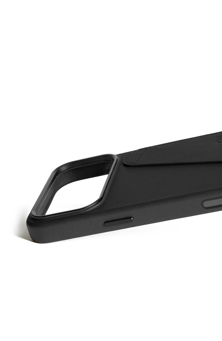 MUJJO Full Leather Wallet Case for iPhone 17 Pro Max, Alternate, color, Black