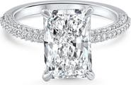 Bliss Diamond Certified 3.44Ct Cassidy Radiant Cut Diamond Engagement Ring 14k Gold Lab Grown