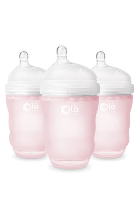 3-Pack GentleBottle 8-Ounce Baby Bottles