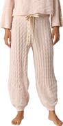 Free People Intimately FP Fireside Crush Cable Knit High Waist Joggers