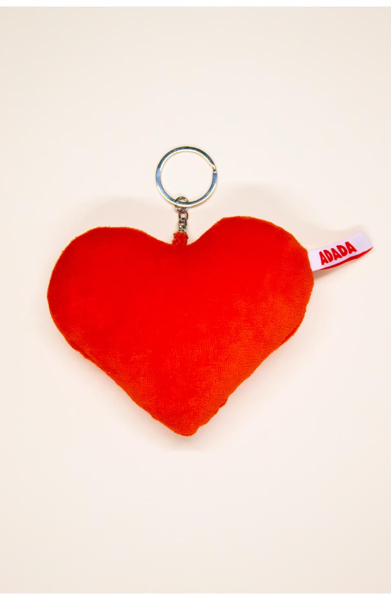 ADADA Key Charm- Heart, Main, color, Orange