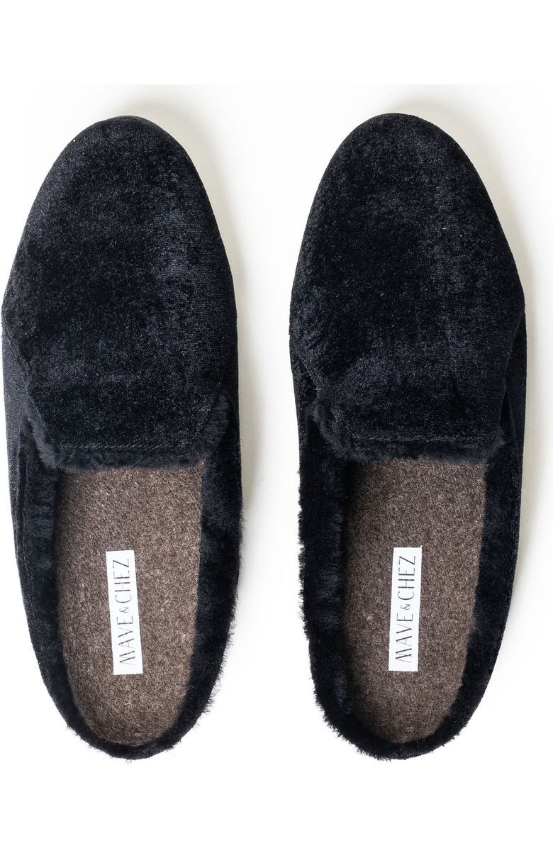 Mave & Chez Maya Velvet Slipper, Alternate, color,