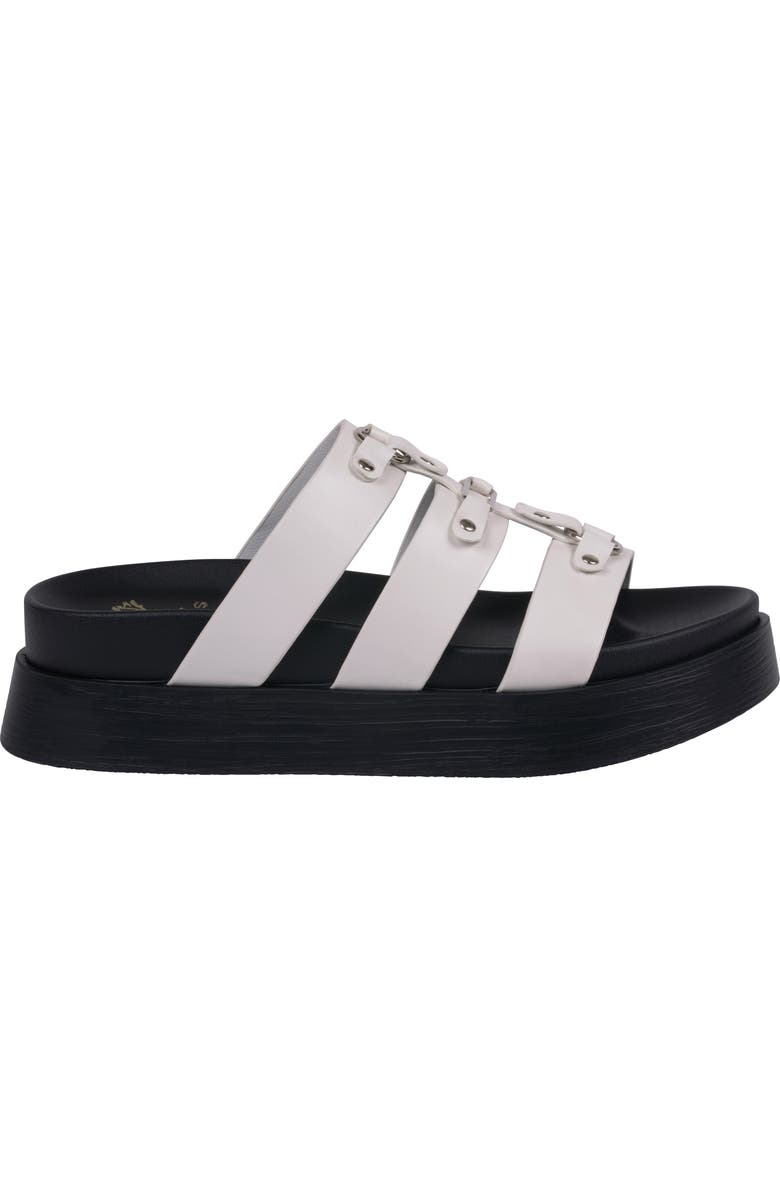 GC SHOES Stevie Platform Slide Sandal, Alternate, color, White