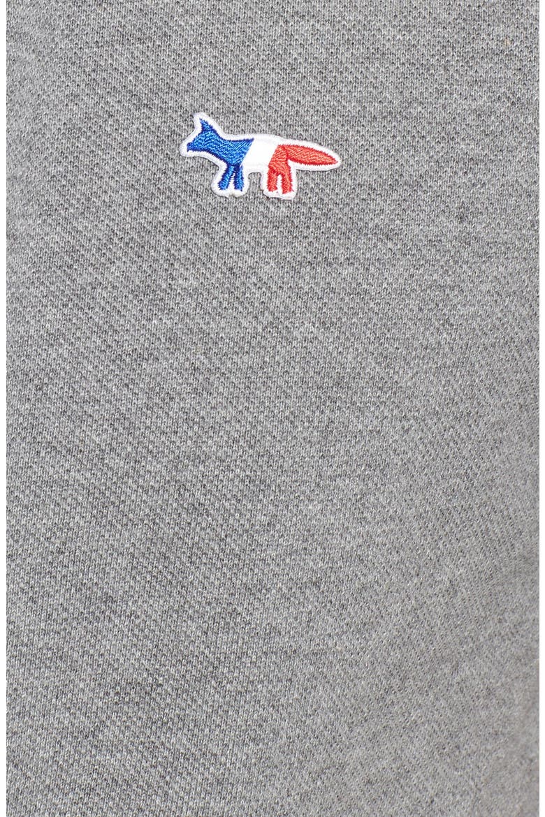 Side Stripe Polo, Alternate, color, GREY MELANGE