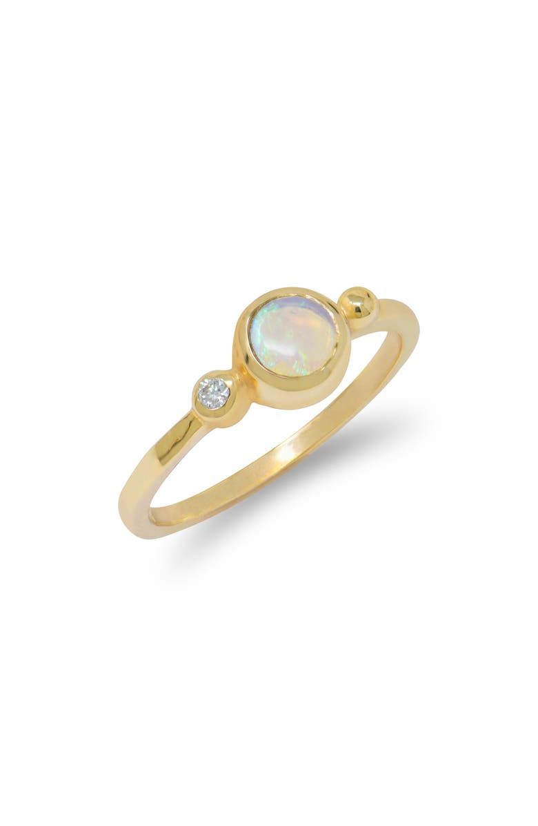 Anzie Dew Drop Bonheur Ring, Main, color, Gold