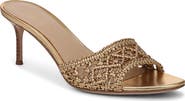 Veronica Beard Tia Macramé Slide Sandal