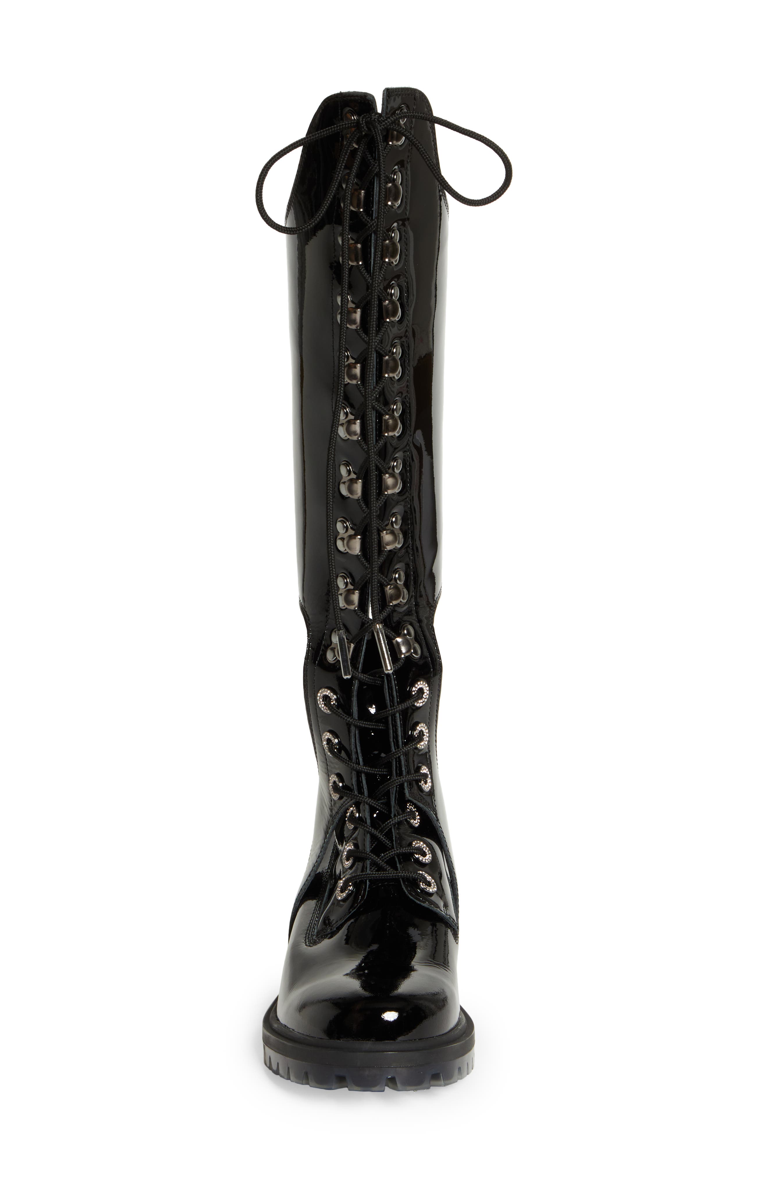 Jimmy Choo x Timberland Crystal Eyelet Convertible Shaft Boot, Alternate, color, 