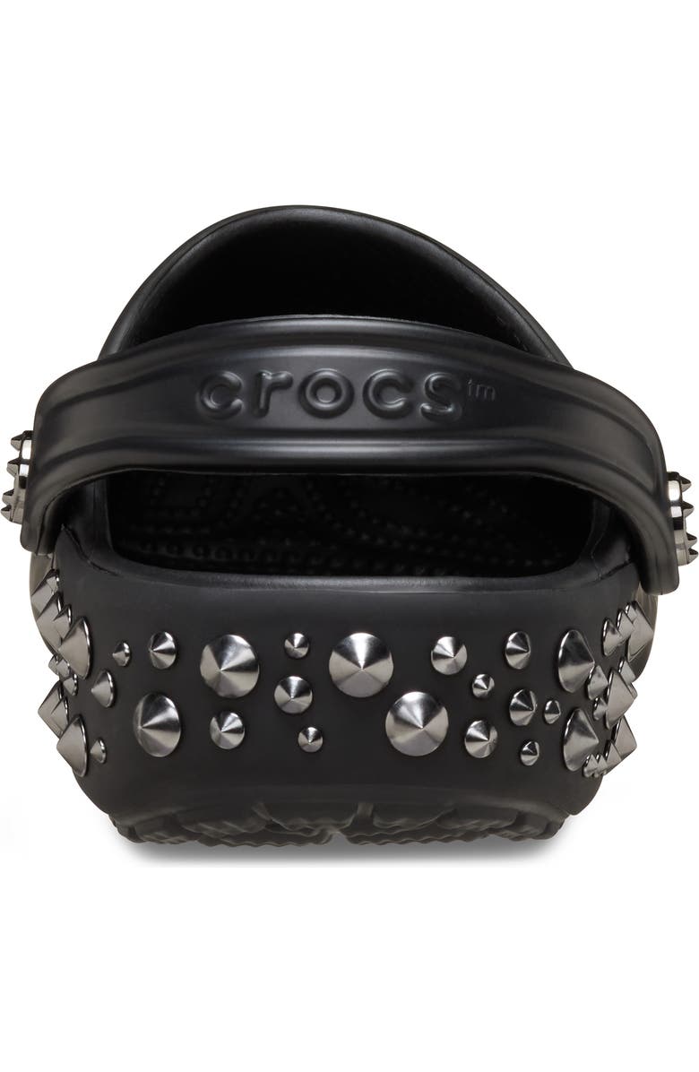 CROCS Studded Classic Clog, Alternate, color, Black