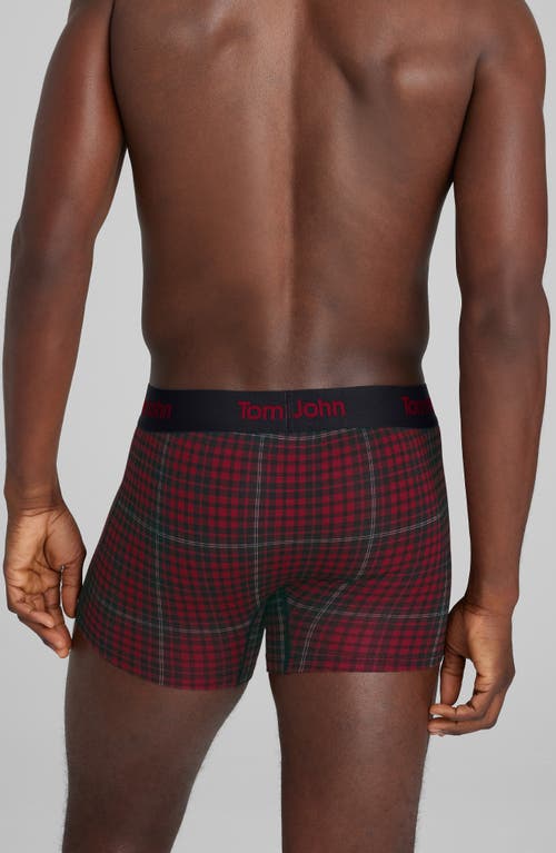 Tommy John Second Skin 4-inch Boxer Briefs In Red