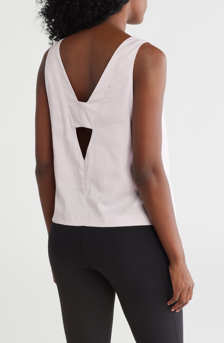 TravisMathew Sun Soak Crop Tank, Alternate, color, Lilac Snow