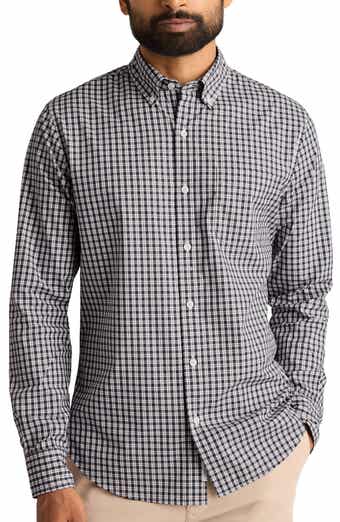 Bonobos Everyday Slim Fit Microcheck Stretch Cotton Button-Down Shirt