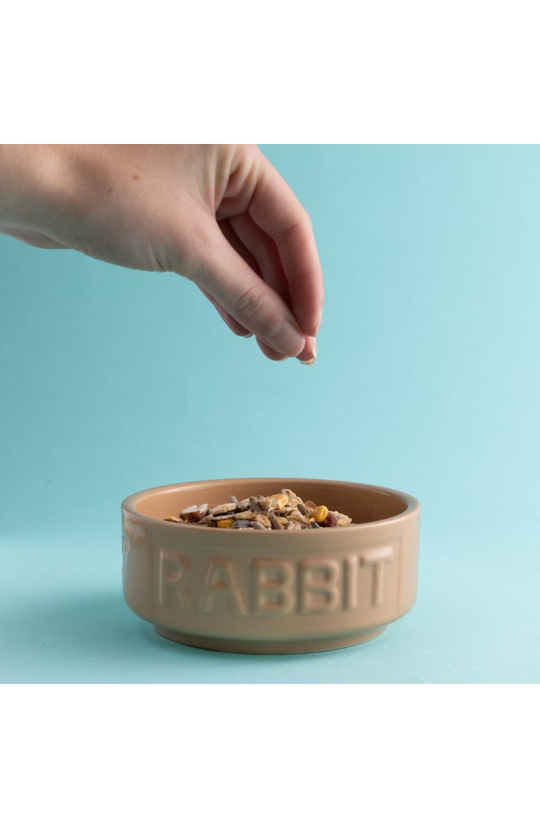 MASON CASH Cane Rabbit Bowl, 5.2 Inches, 13.5oz, Feeding Dish, Alternate, color,