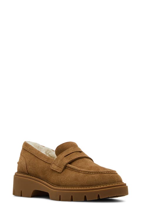 Kimora Waterproof Platform Penny Loafer (Women)