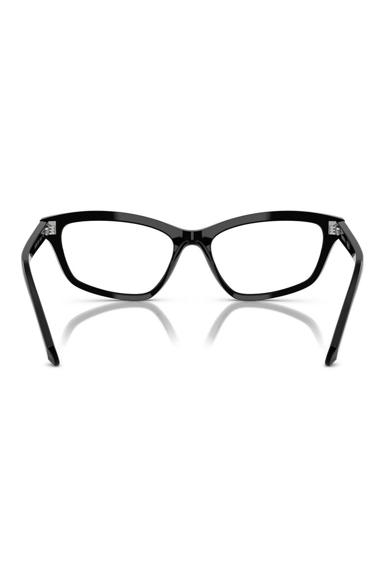 52mm Irregular Optical Glasses, Alternate, color, BLACK