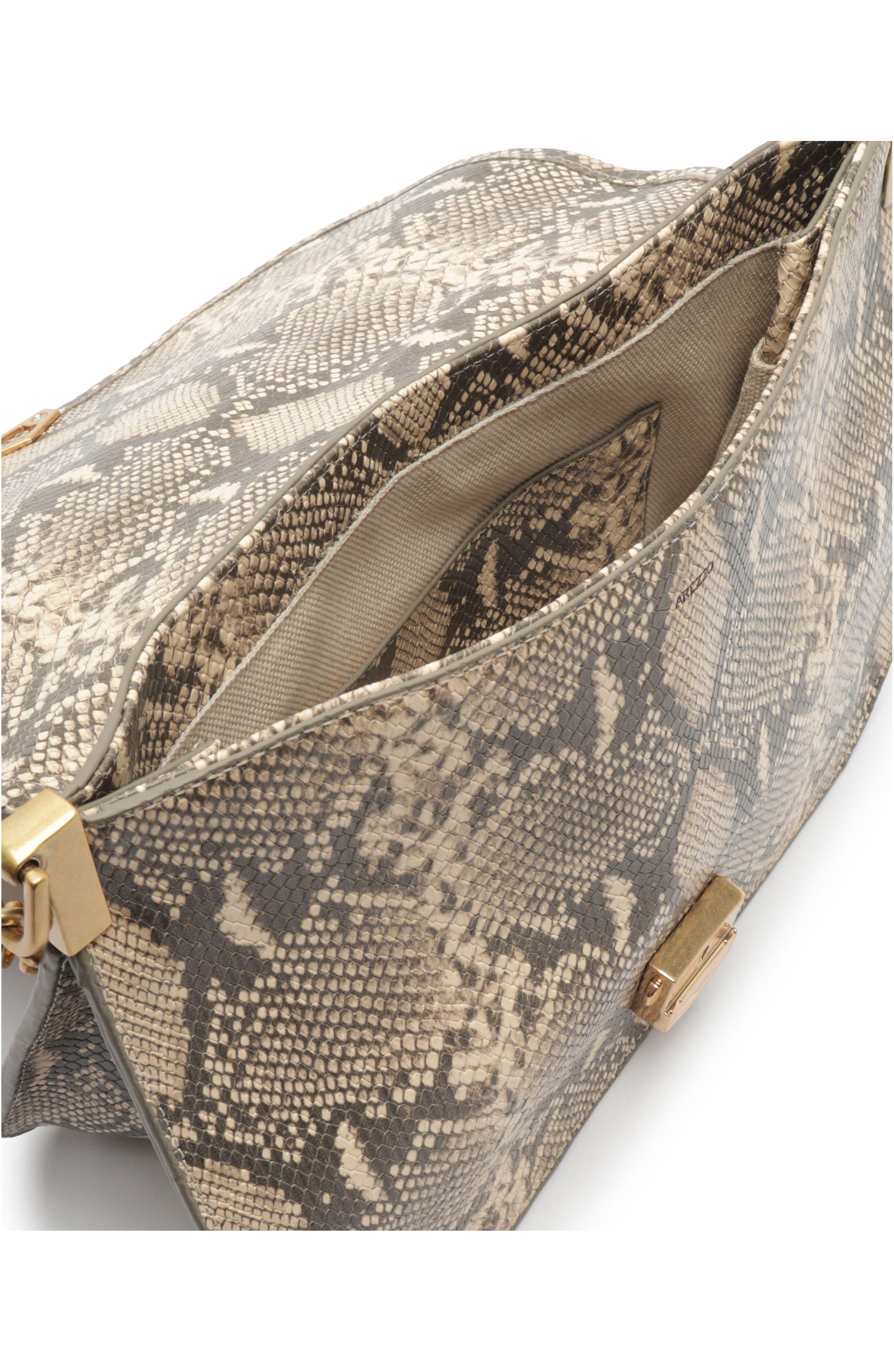 Everly Small Leather Crossbody, Alternate, color, SNAKE
