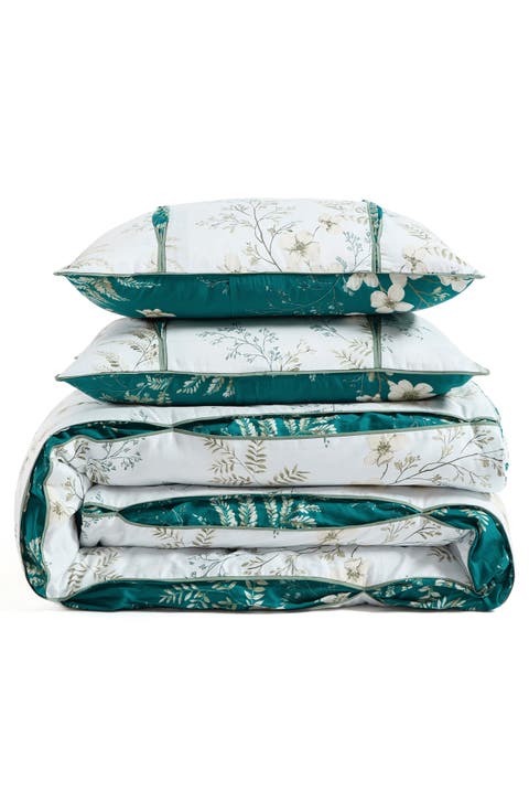 Interlude Peek-A-Boo Comforter Set