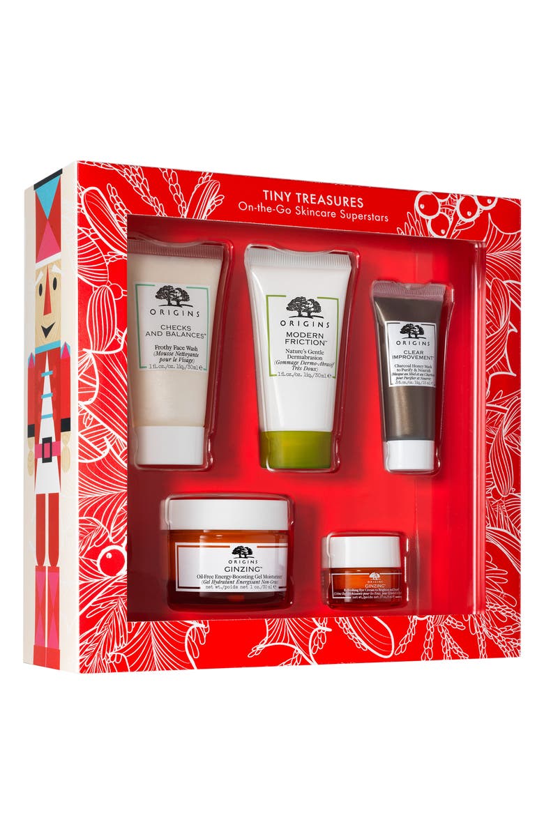 Origins Tiny Treasures Travel Size Skin Care Set, Alternate, color,