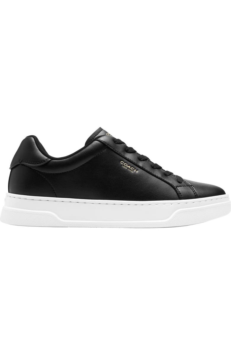 COACH High Line Sneaker, Alternate, color, Black/ Optic White