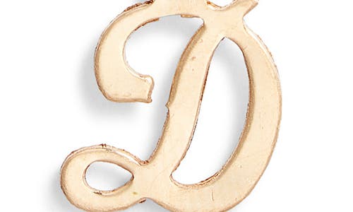 Set & Stones Gianna Initial Pendant Necklace In Gold/d