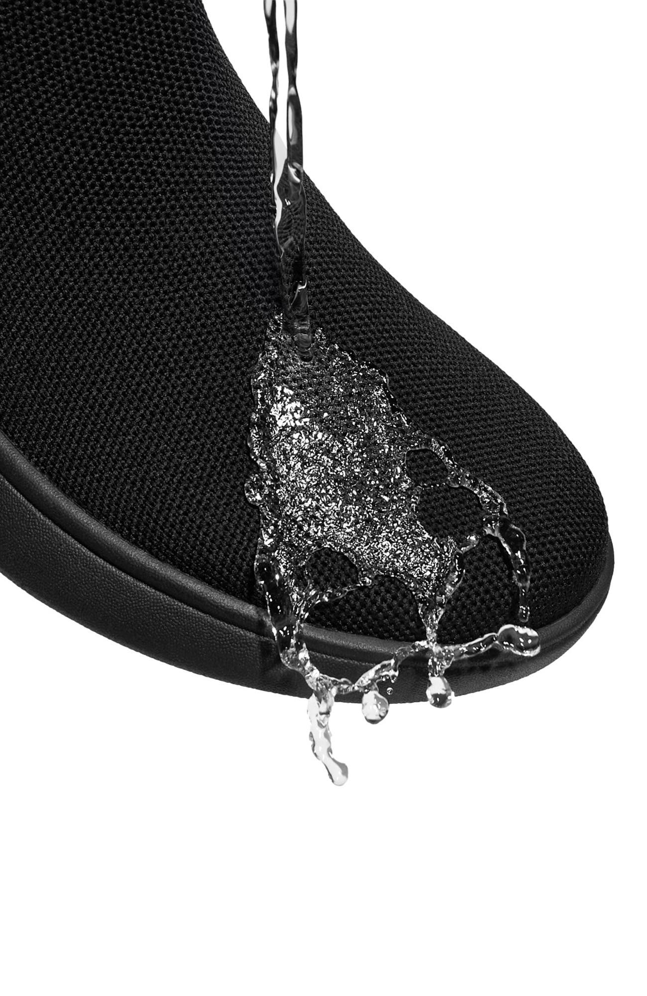 VIVAIA Water-Repellent Sneaker Boot Sliders, Alternate, color, Solid Black