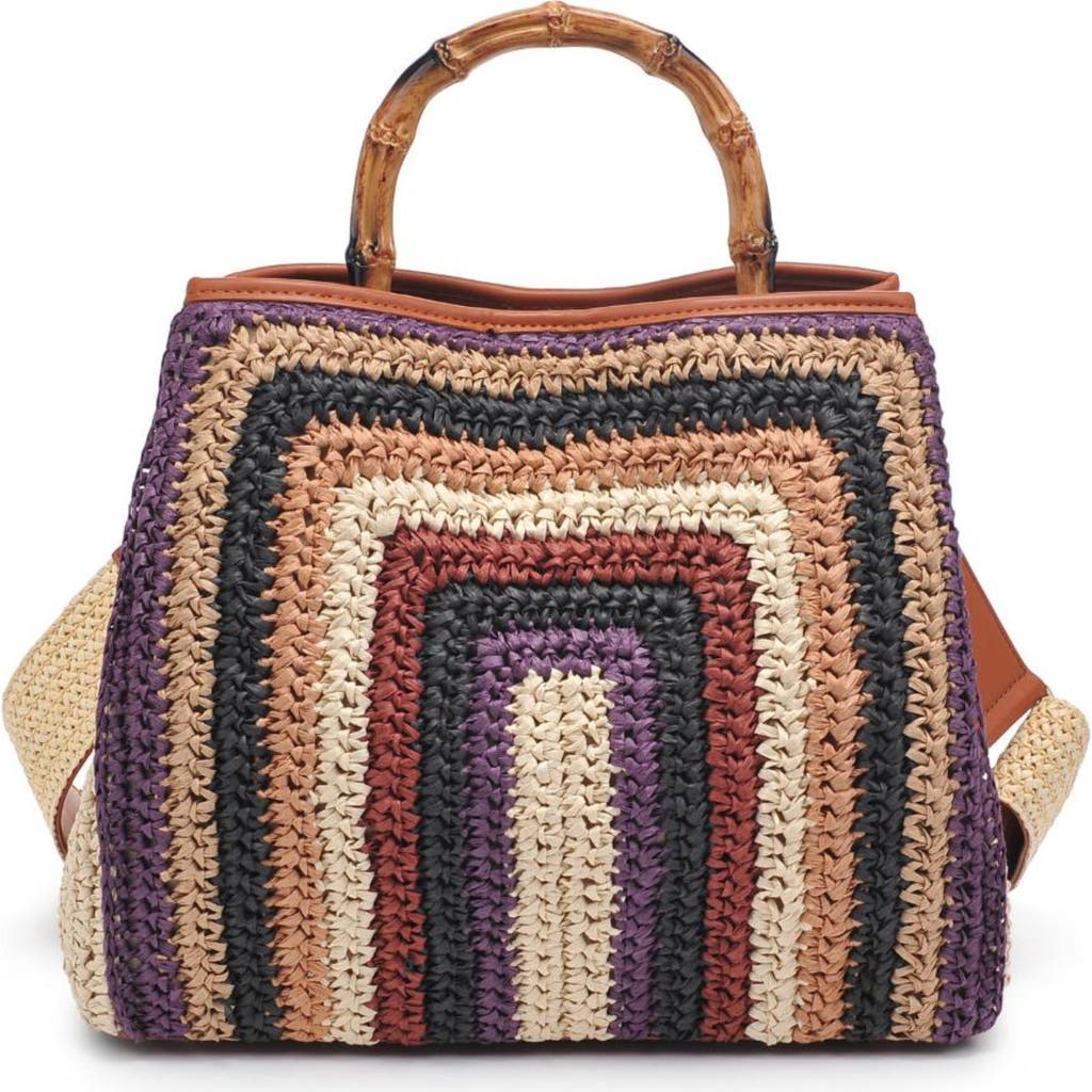 Moda Luxe Kalani Tote In Multi Cognac