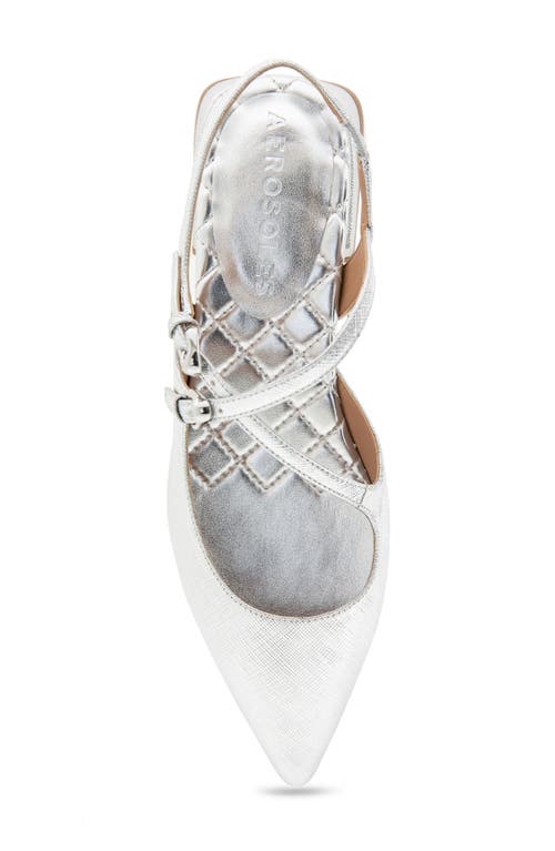 AEROSOLES AEROSOLES NAPOLI POINTED TOE SLINGBACK FLAT 