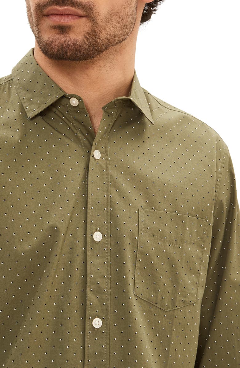 Frank And Oak Stanley Button-Up Shirt, Alternate, color, 
