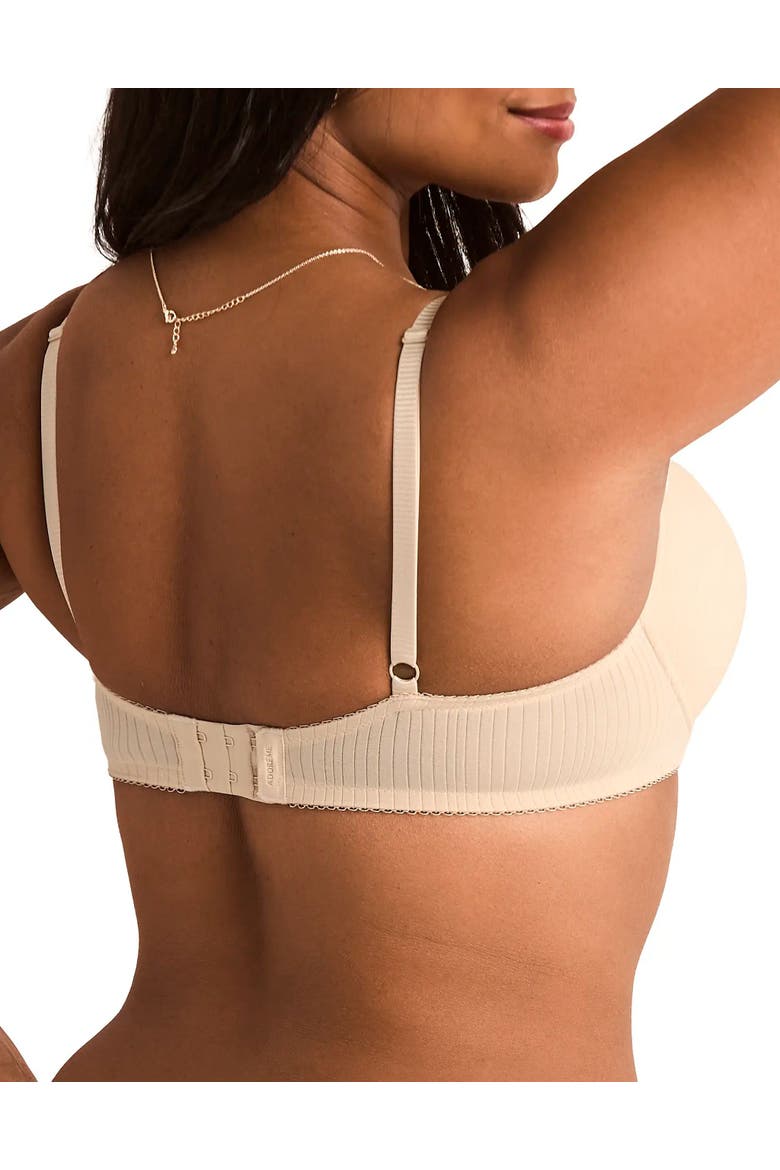 Lilou Contour Demi Bra, Alternate, color, Light beige