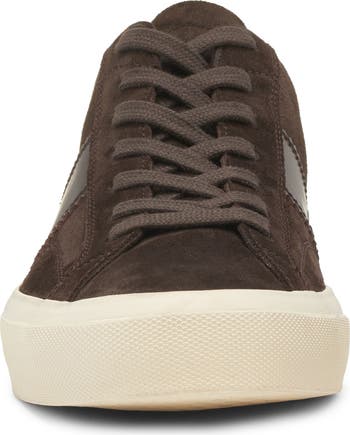 スニーカー TOM FORD Cambridge Suede Sneakers Low-Top Trainers Camel Bro TOM FORD - Cambridge Leather-Trimmed Suede Sneakers