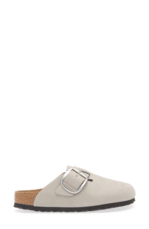 Birkenstock Boston Big Buckle Clog In White
