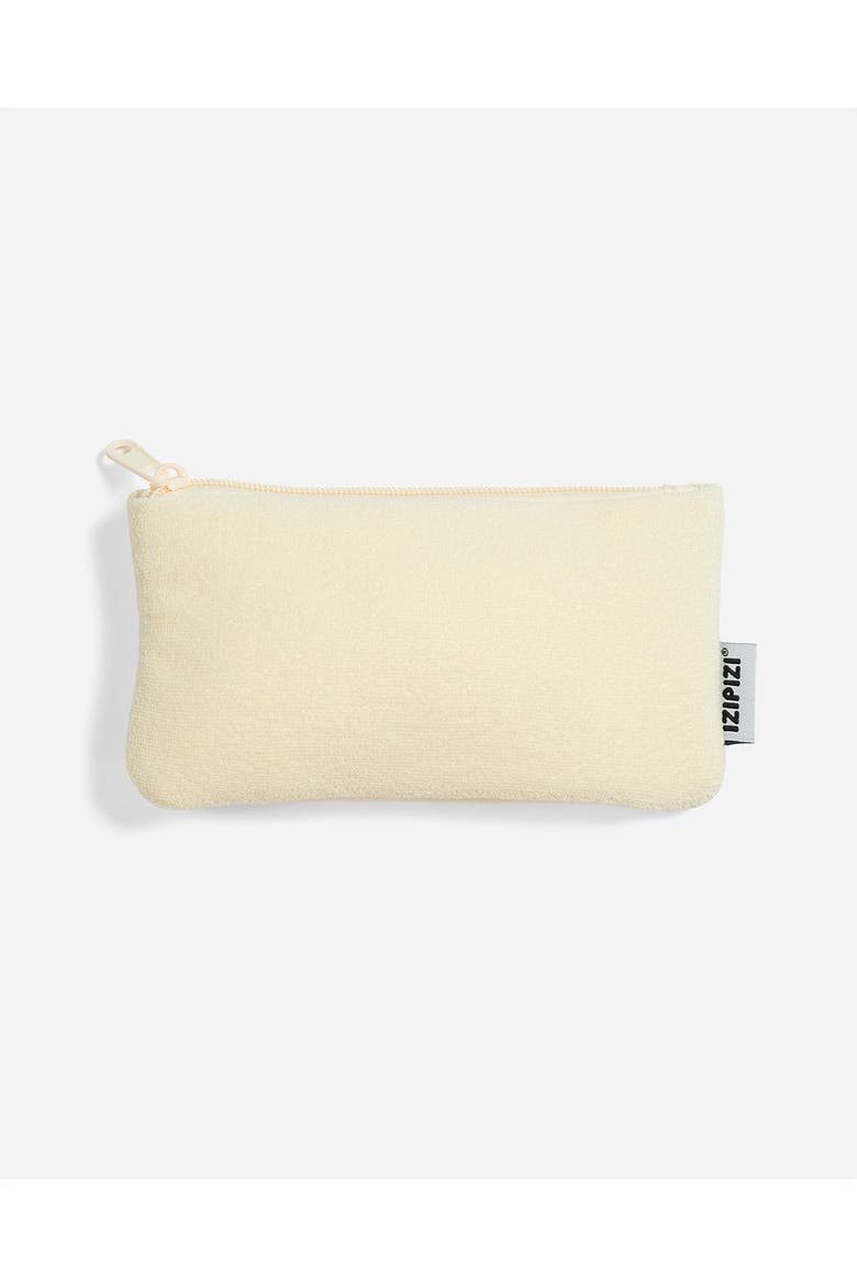 TERRY POUCH Soft Sand, Main, color, Warm Beige