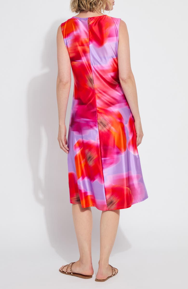 Lysse Raquel Drape Midi Dress, Alternate, color, 